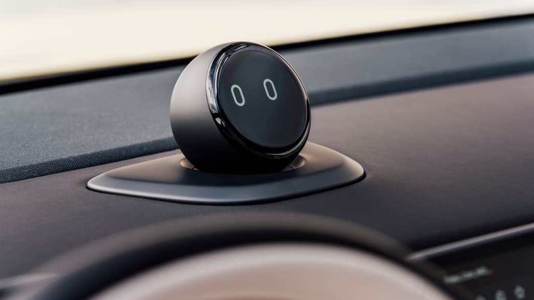 Detailaufnahme im Cockpit des neuen Nio ET5