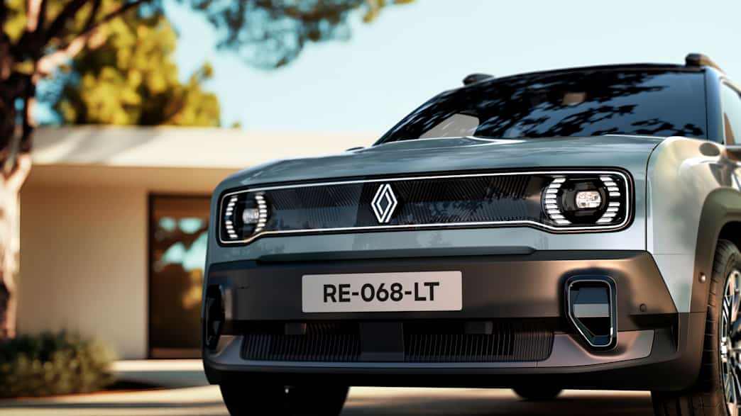 Frontansicht des Renault R4