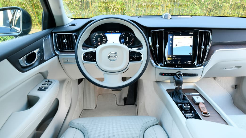 Cockpit eines Volvo V60