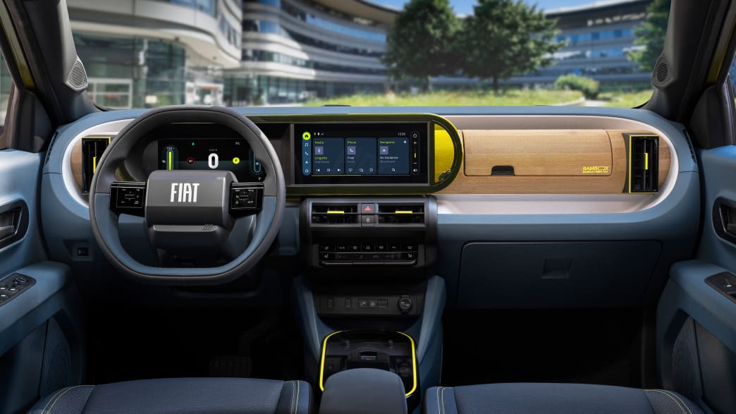 Cockpit des Fiat Grande Panda