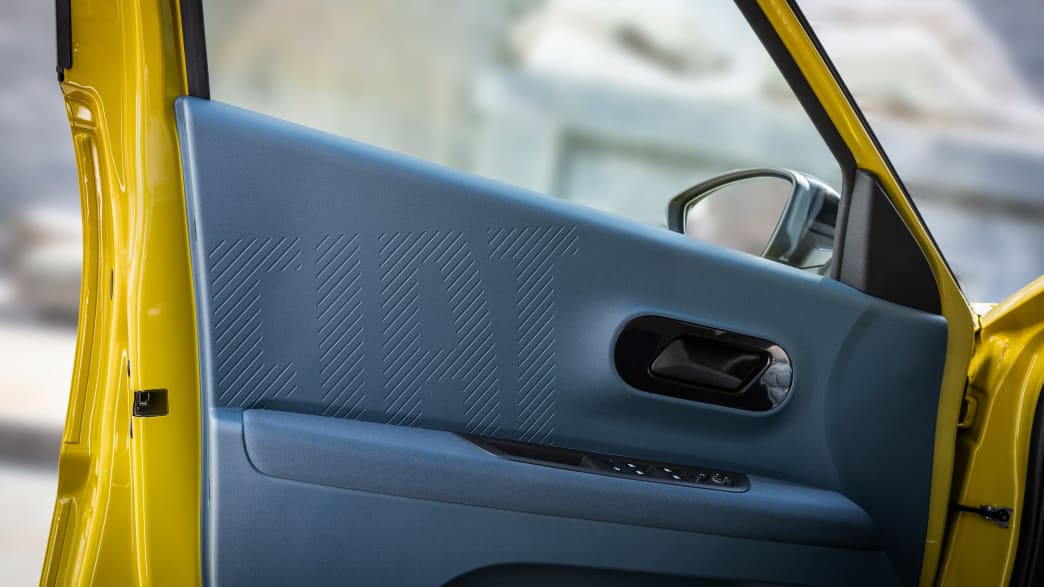 Türdetail des Fiat Grande Panda
