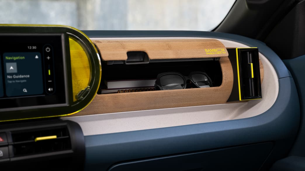 Handschuhfach des Fiat Grande Panda