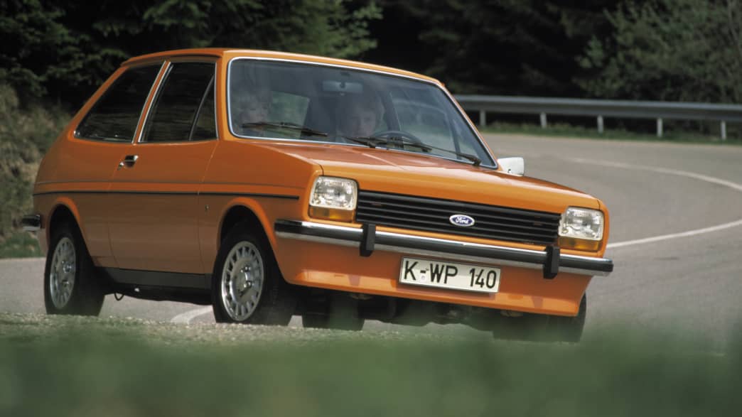 Pressefoto von 1976 Ford Fiesta