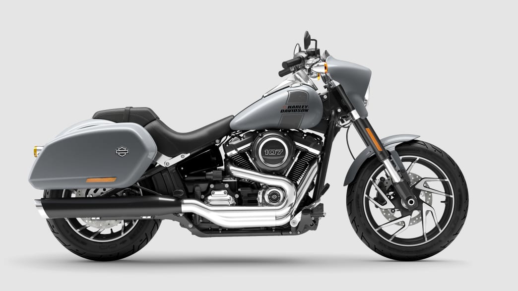 Eine Studioaufnahme der Harley-Davidson Sport Glide