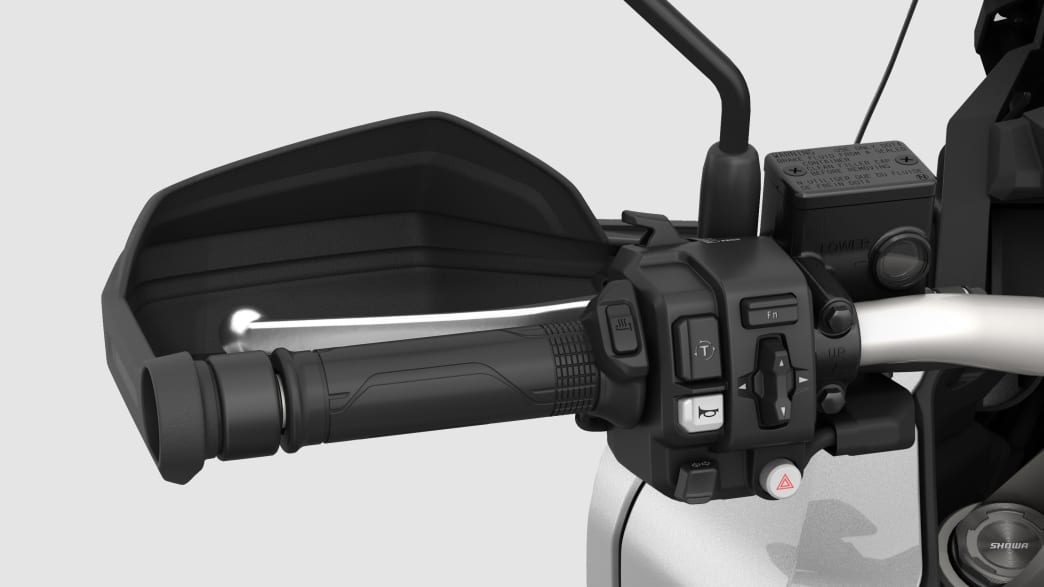Der Griff einer Honda ADV 350