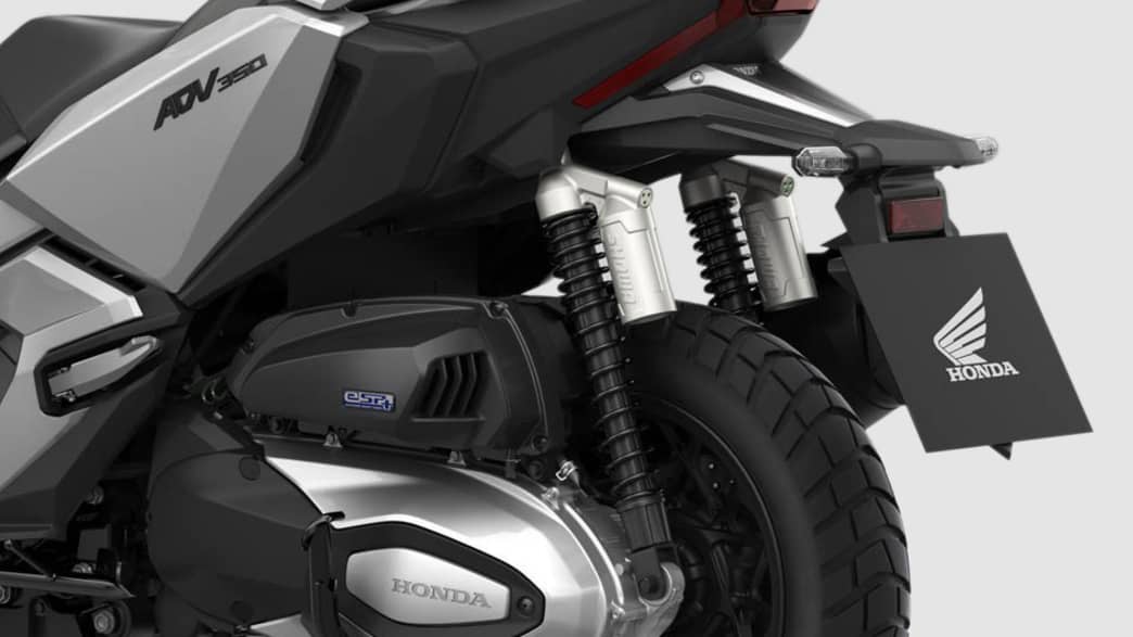 Detailansicht hinten der Honda ADV 350