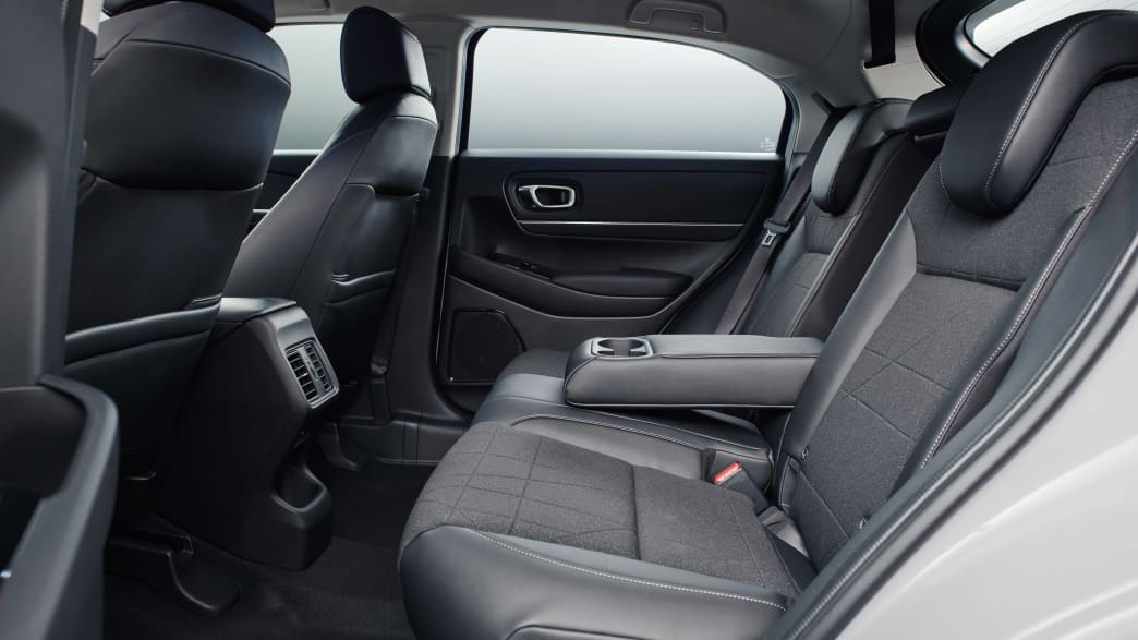Die hinteren Sitze vom Honda HR V E