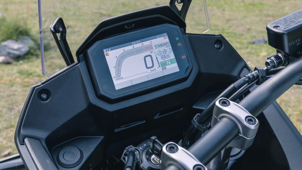 Display der Honda XL750 Transalp