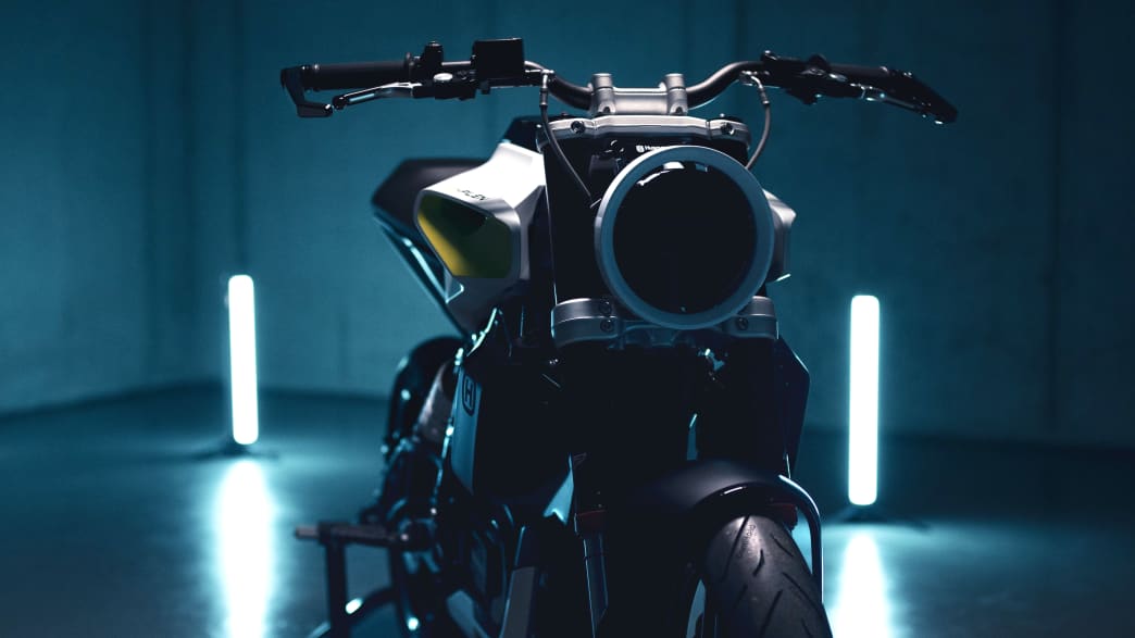 Scheinwerfer der Husqvarna E-Pilen