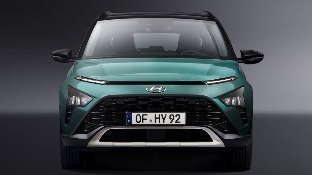 Frontansicht des Hyundai Bayon