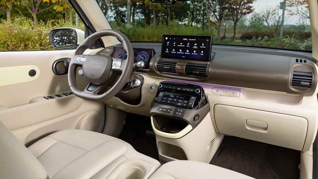 Cockpit des Hyundai Inster