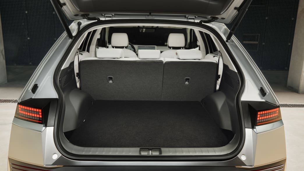 Auto Einziehbarer Netze Laderaumabdeckung Kofferraum Hutablage für Hyundai  IONIQ 5 2022 2023 : : Auto & Motorrad