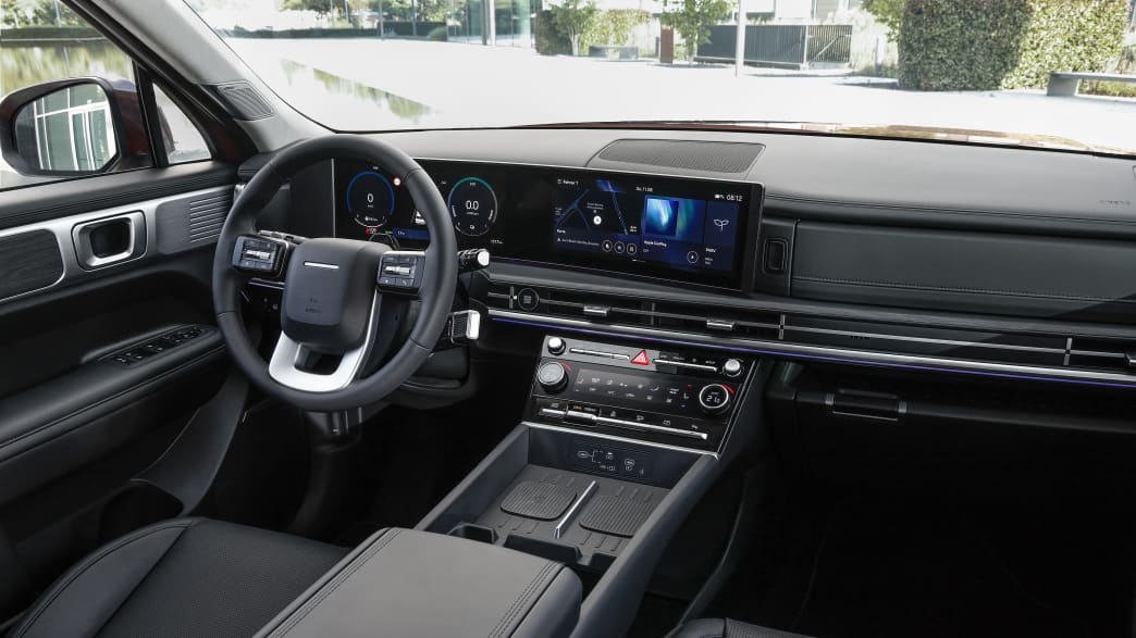 Cockpit des Hyundai Santa Fe
