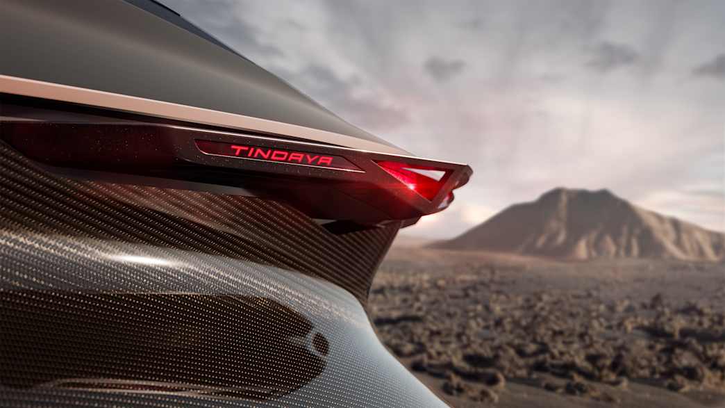 Detailansicht des Cupra Tindaya Hecks
