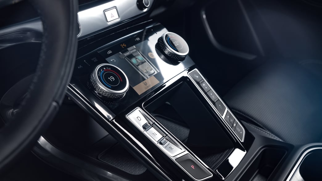 Bedienelemente eines Jaguar I-Pace
