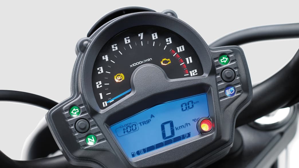 Display der Kawasaki Vulcan S