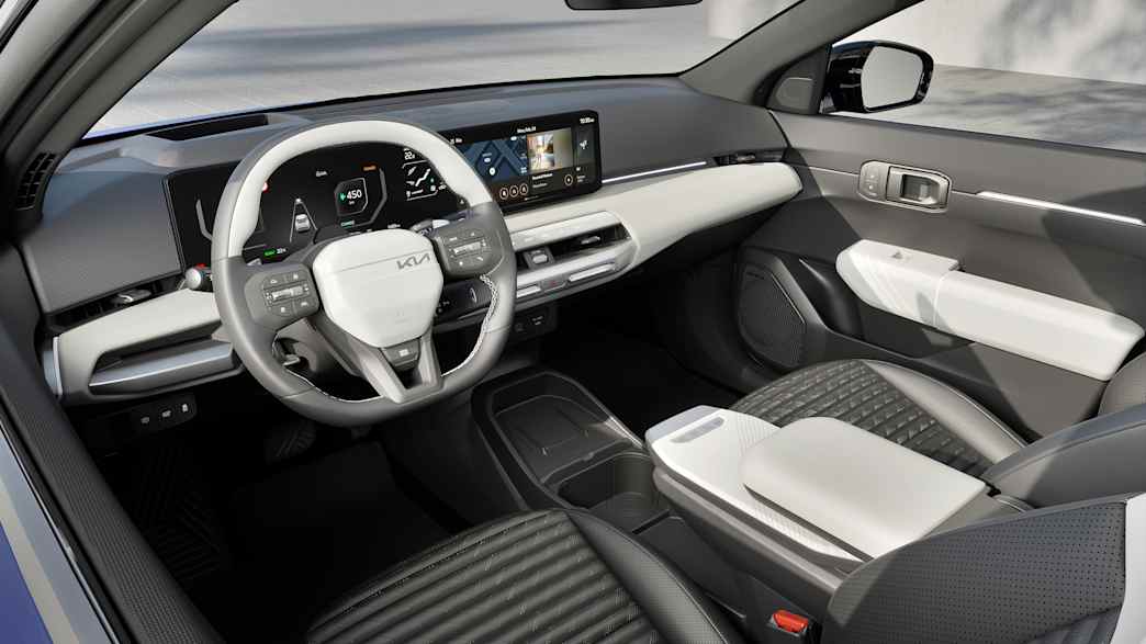 Cockpit des Kia EV4