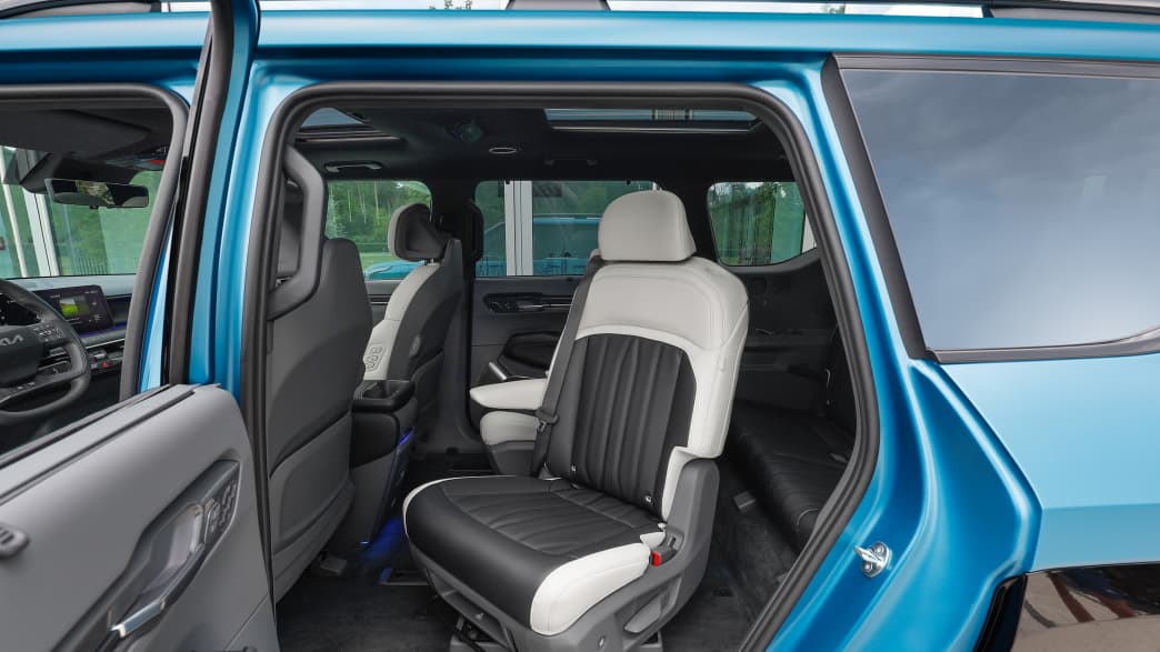 Der drehbar Sitz des Kia EV9