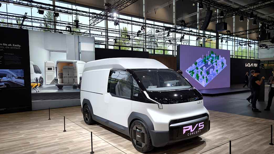 Aufnahme des Kia PBV
