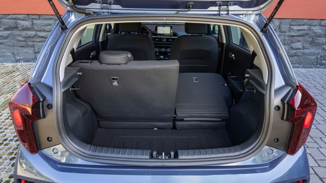 Kofferraum des Kia Picanto