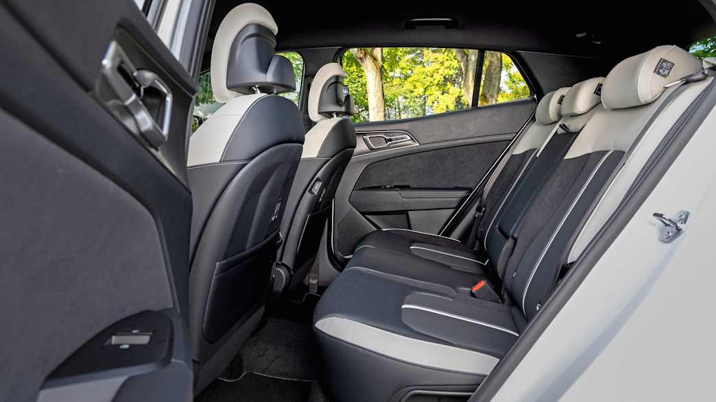 Rückbank des Kia Sportage