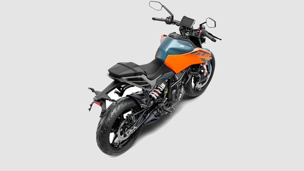 Aufnahme der KTM 125 Duke