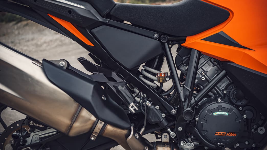 Motor einer KTM 1290 Super Adventure S