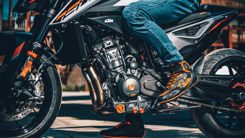 Der Motor der KTM Duke 790