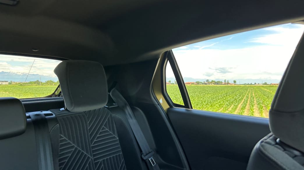 Innenansicht mit C Säule des Lancia Y