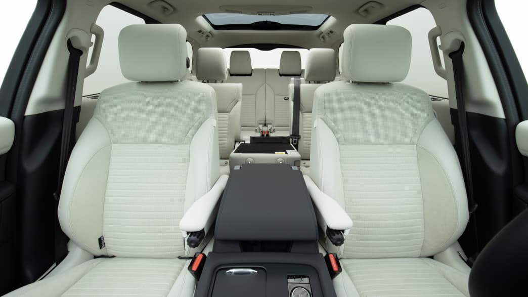 Innenansicht vom Landrover Discovery