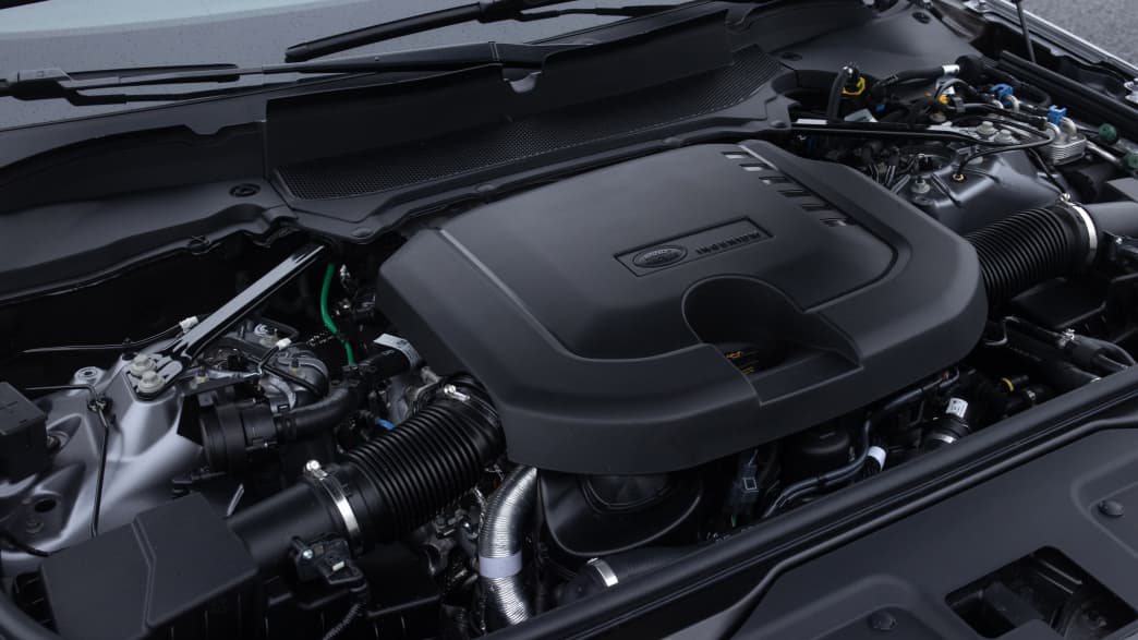 Motor vom Landrover Discovery