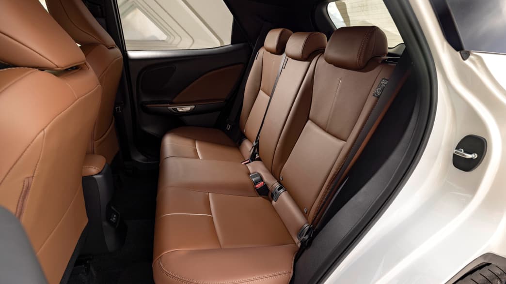 Rückbank des Lexus LBX