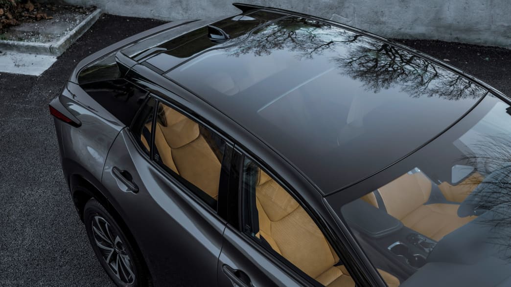 Das Dach des Lexus RZ 450e