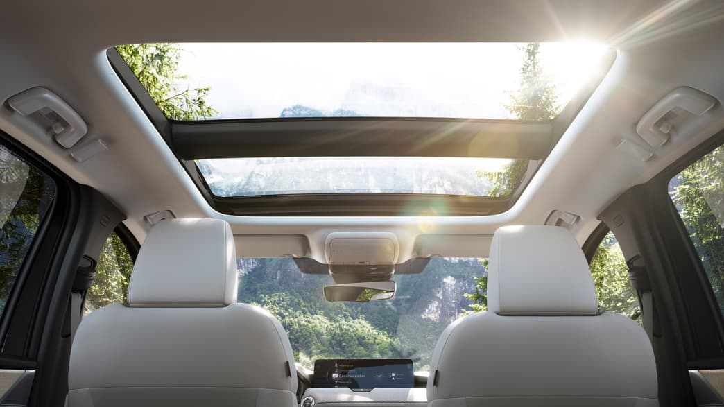 Das elektrische Dach des Mazda CX
