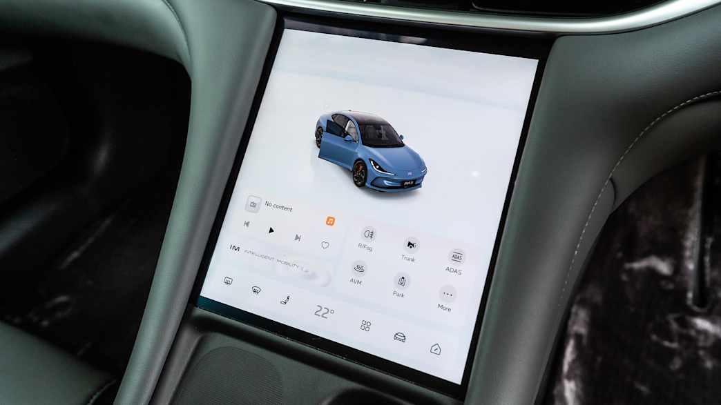 Aufname des Boardcomputers des MG IM5