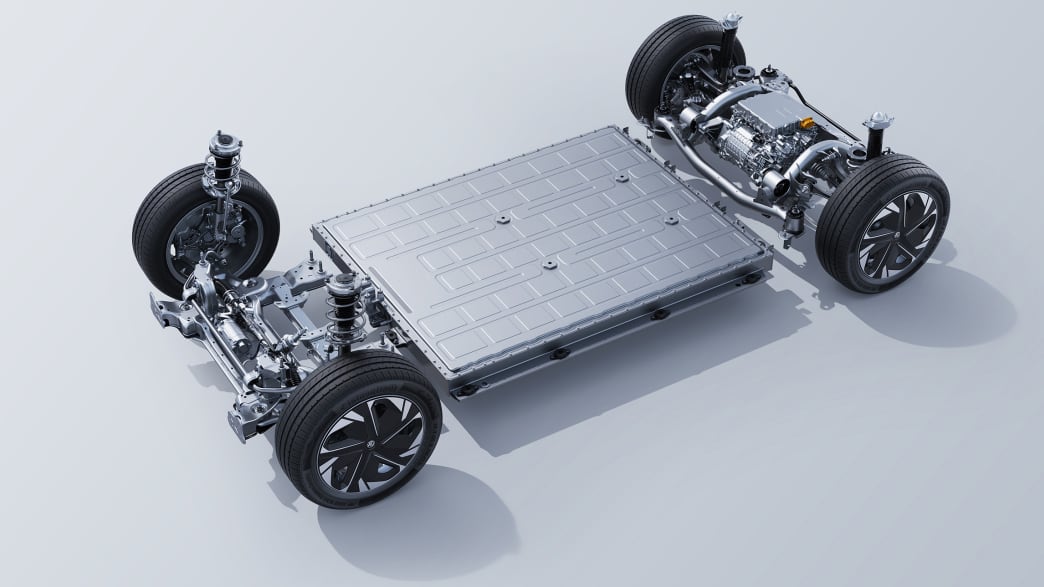 Aufbau und Plattform des neuen MG4 Electric
