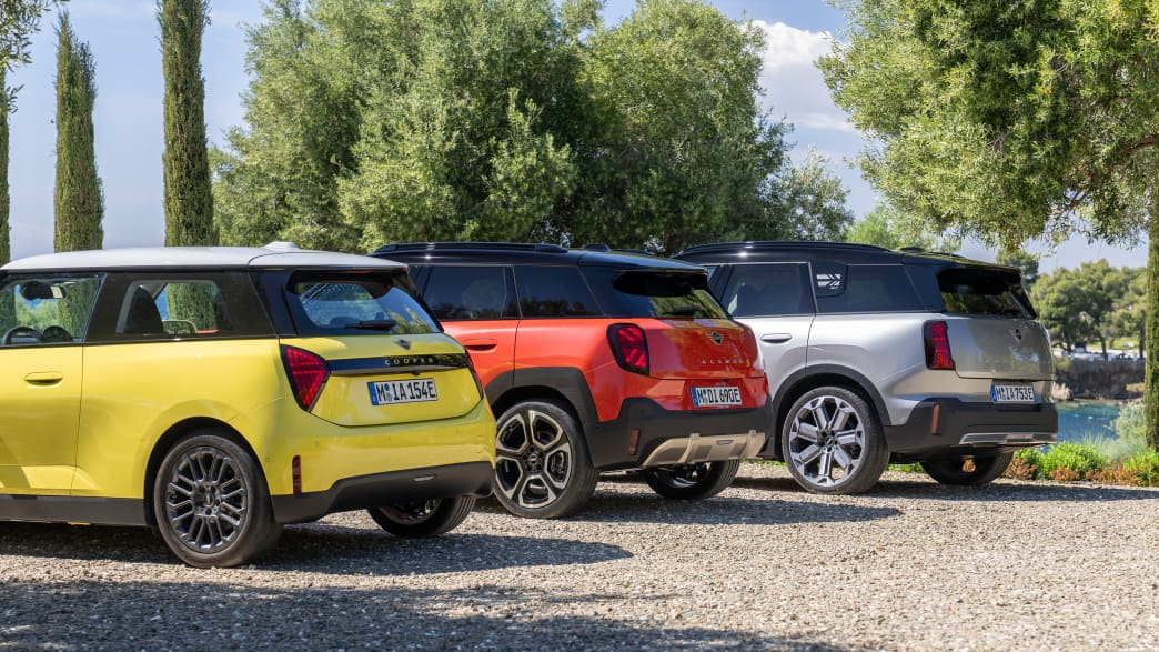 Aufnahme des Heck des Mini Aceman