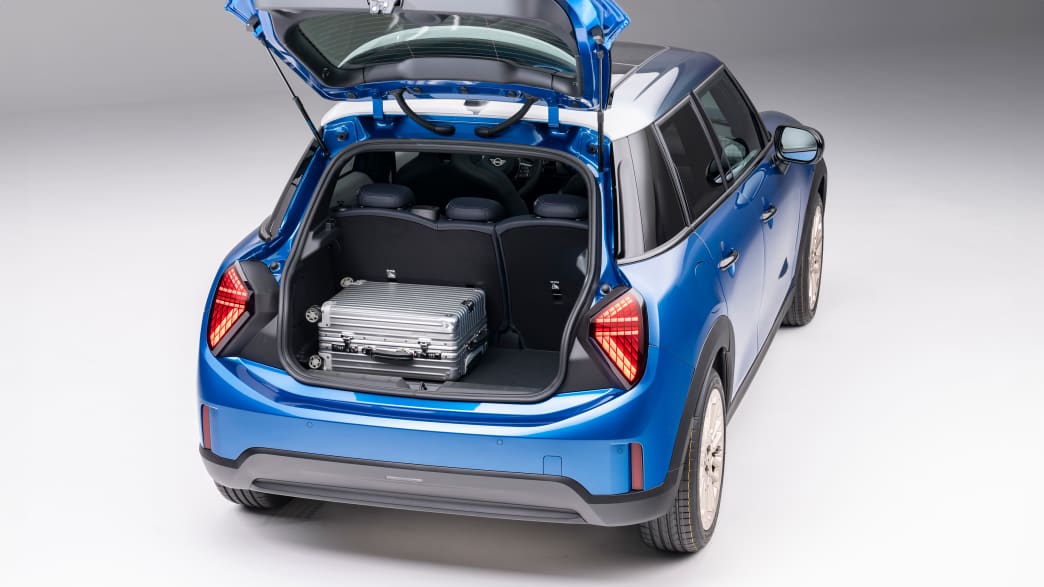 Kofferraum des Mini Cooper