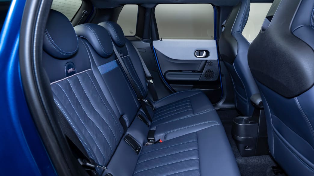Rückbank des Mini Cooper