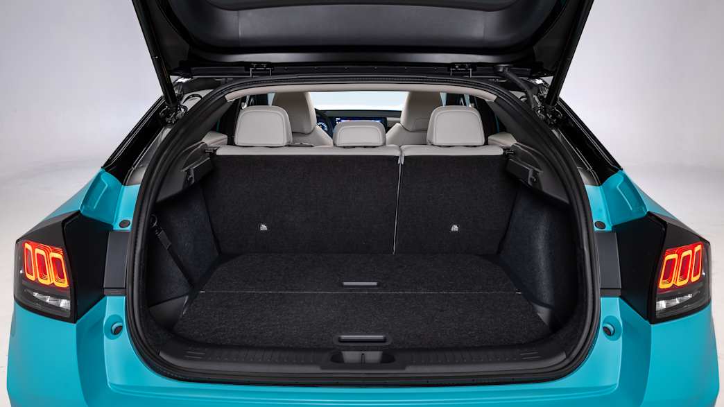 Kofferraum des Nissan Leaf