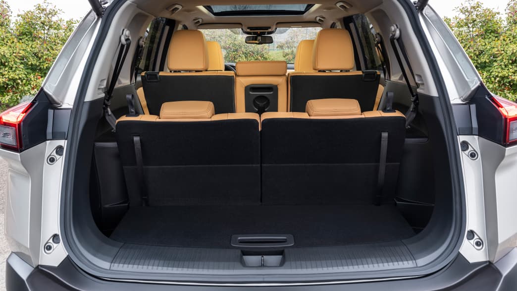 Kofferraum des Nissan X-Trail