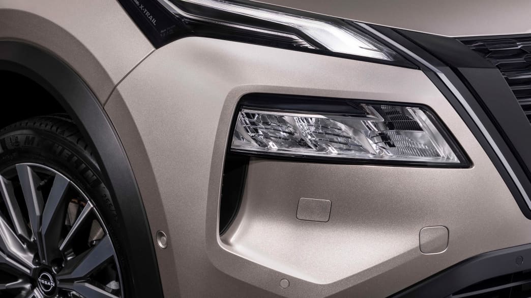 Die Lichter des Nissan X Trail