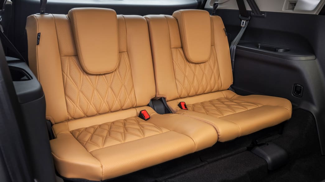 Rückbank des Nissan X-Trail