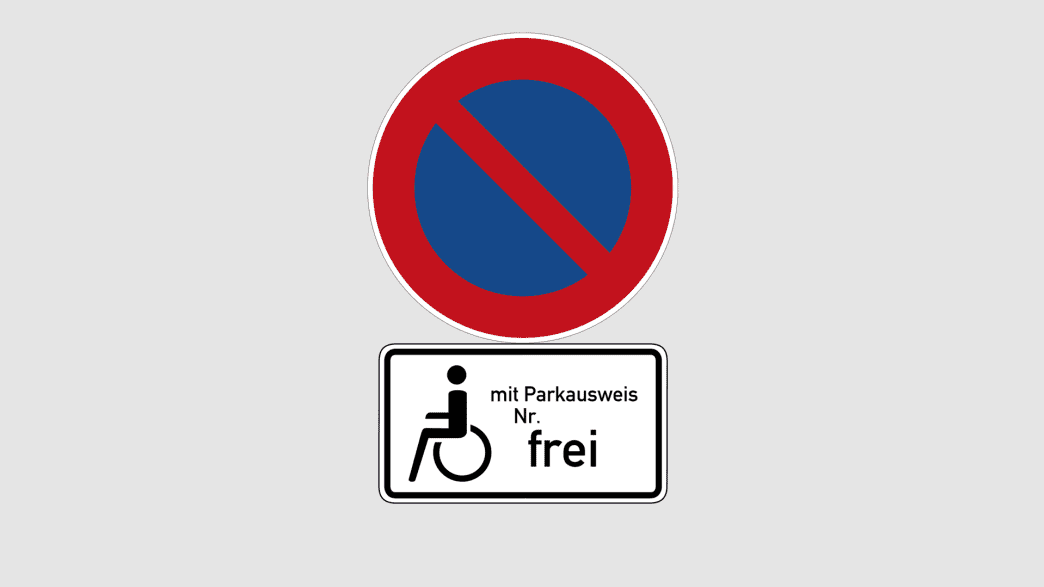 Verkehrsschild 286 1020-11