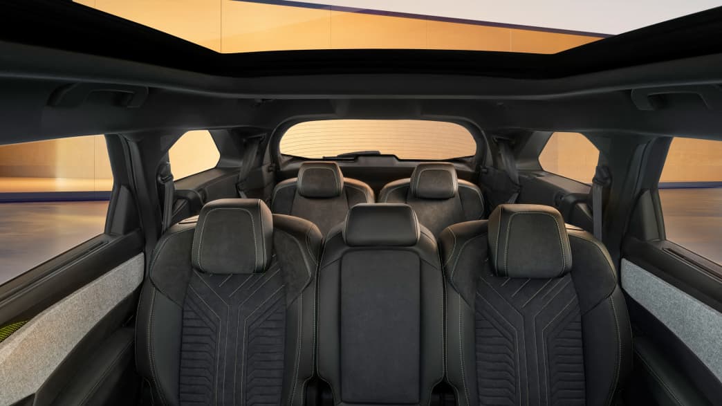 Rueckbänke im Peugeot 5008