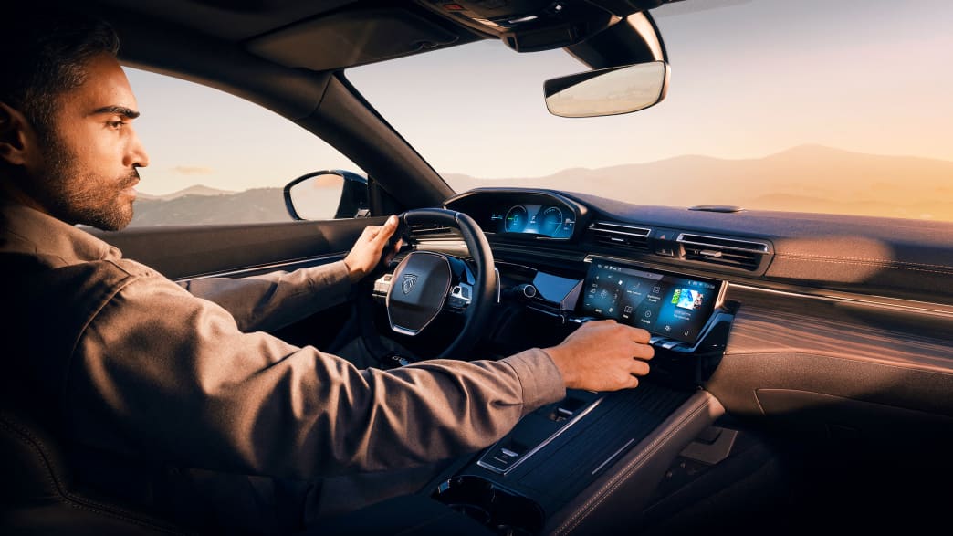 Cockpit des Peugeot 508