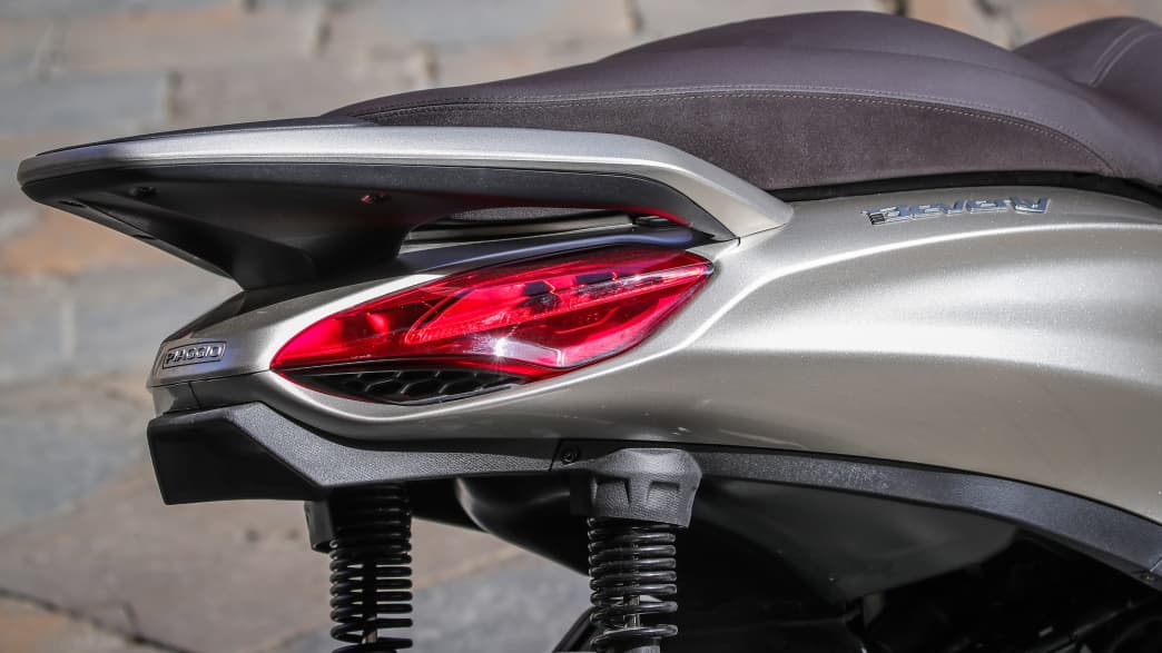 Rücklicht vom Roller Piaggio Beverly 300