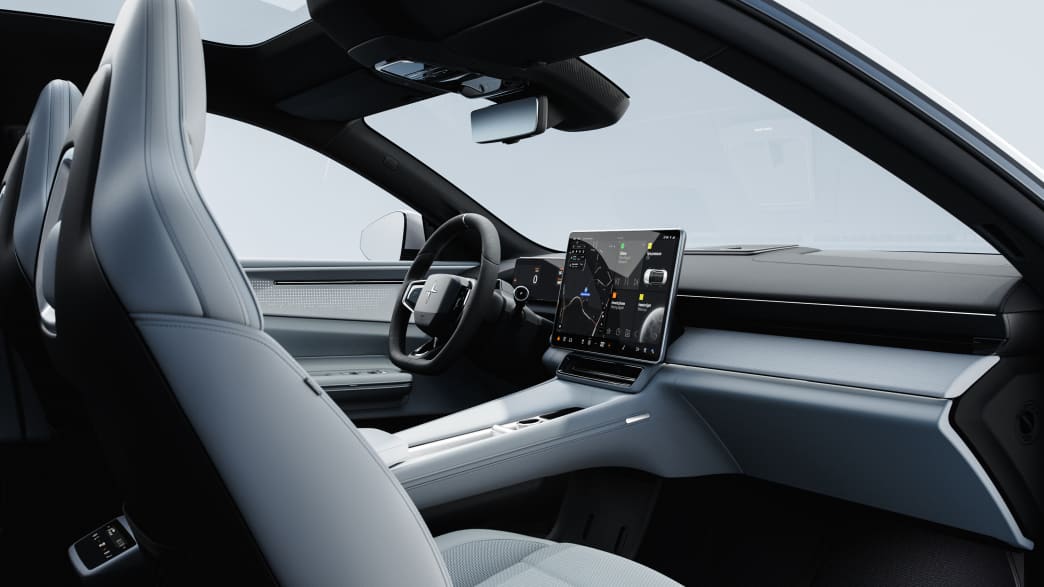Das Cockpit des neuen Polestar 4