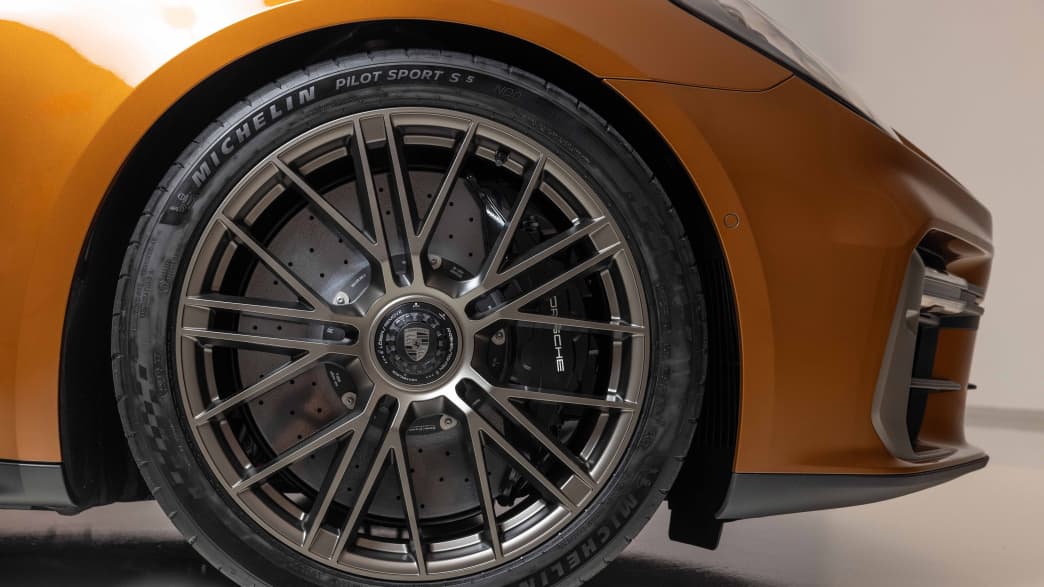 Felge des Porsche Panamera