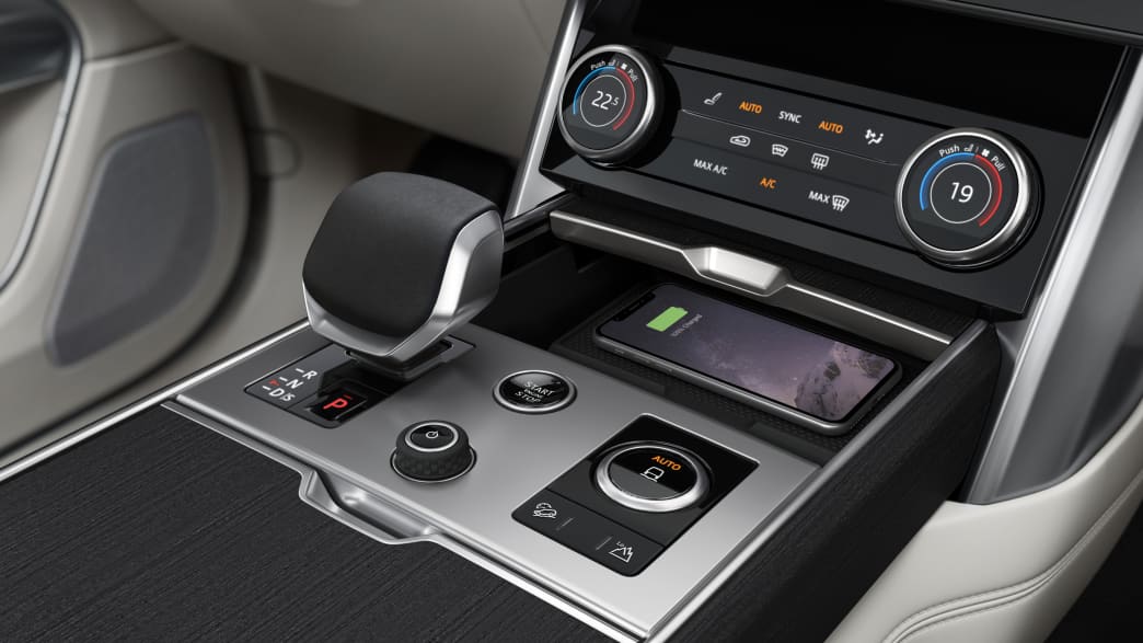Schaltung im Range Rover